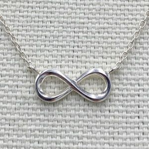 Sterling Silver Infinity Necklace